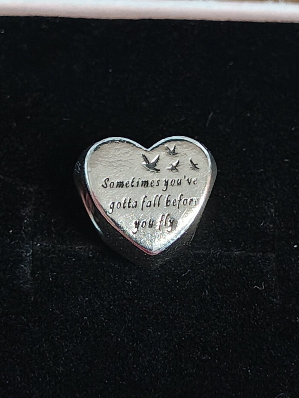 Authentic Pandora Retired Heart of Freedom Charm – 791967